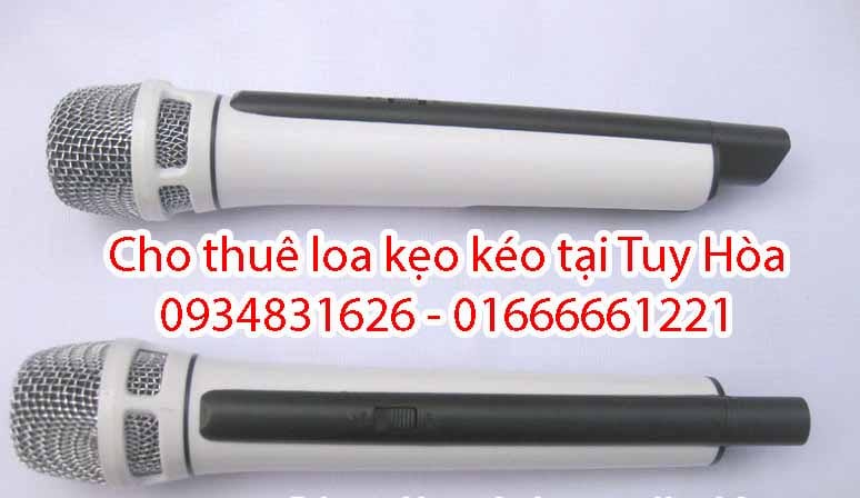 cho thuê loa kẹo kéo giá rẻ tại Tuy Hòa Phú Yên 3