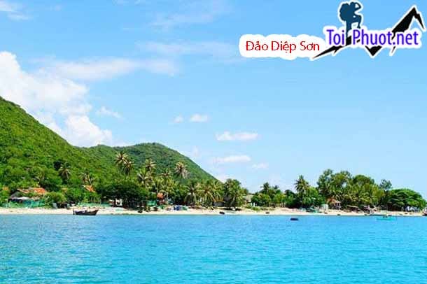 [Flycam] Đảo Điệp Sơn đẹp lung linh mọi góc nhìn