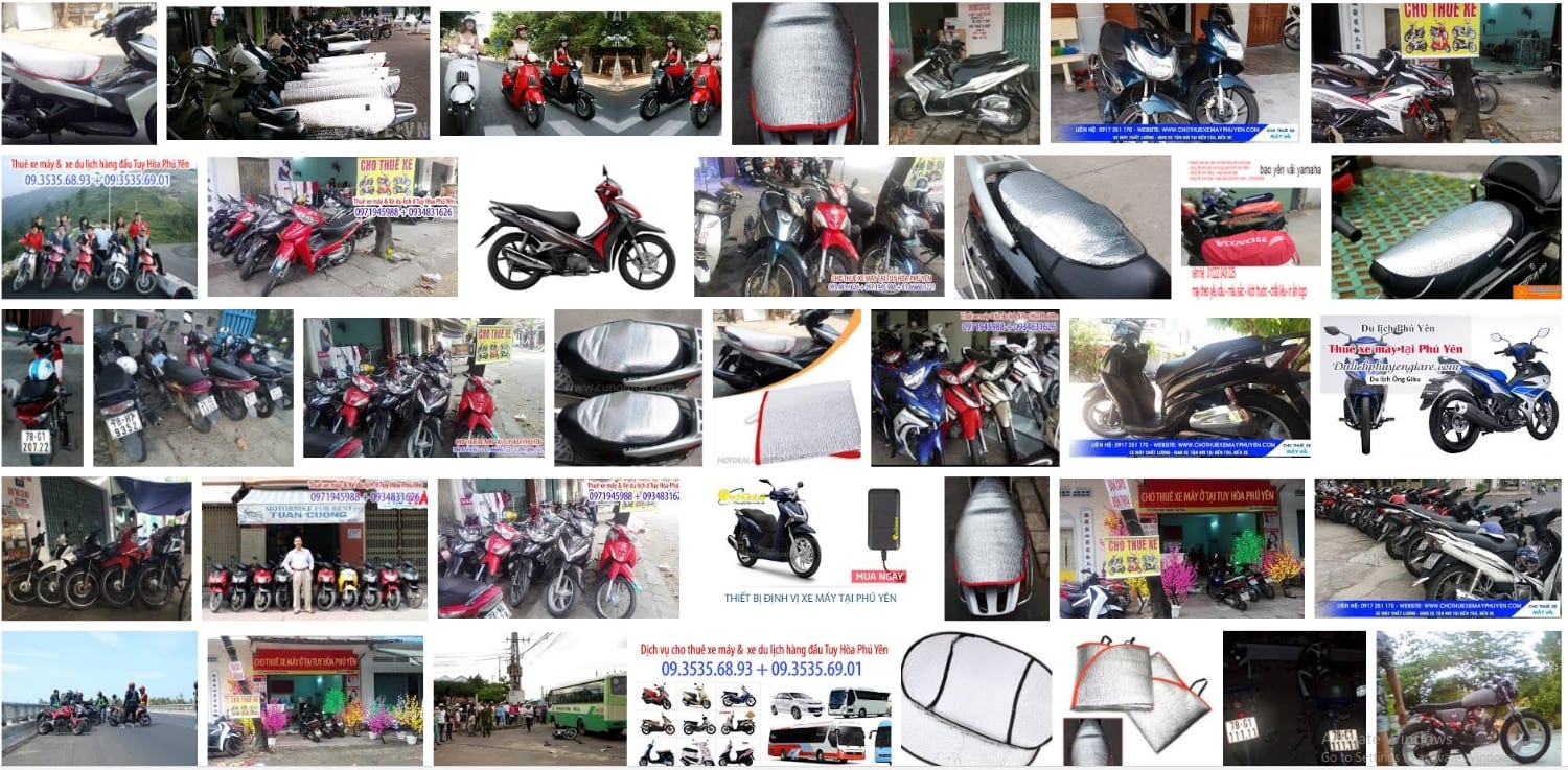 thue xe du lich xe may phu yen re