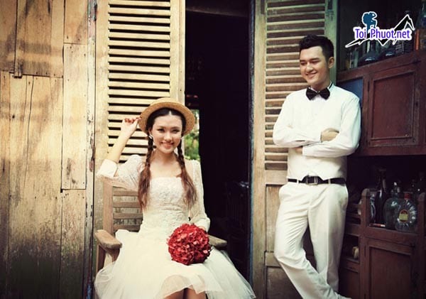 Chụp hình cưới, Áo Cưới Đẹp Tuy Hoà Phú Yên phong cách Vintage cổ điển