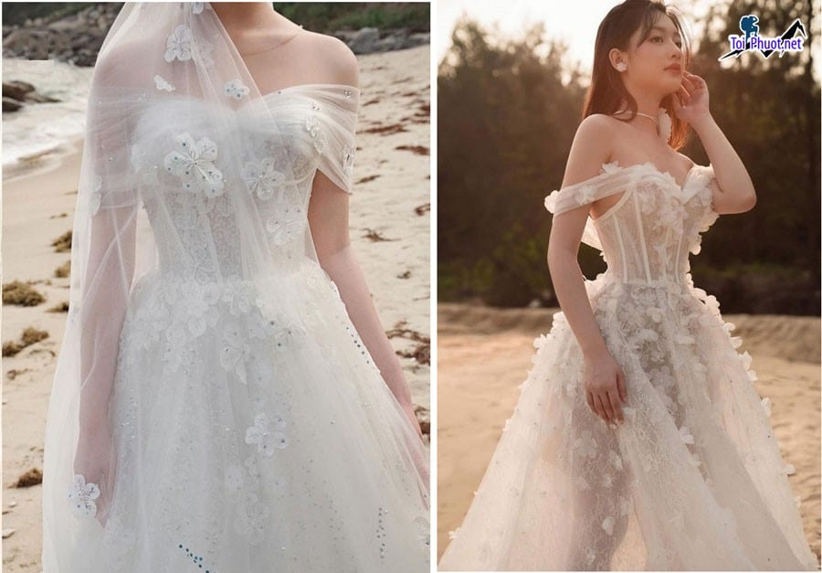 Váy Cưới, Áo Cưới Tuy Hoà Phú Yên Cánh Hoa Độc Đáo Và Lãng Mạn