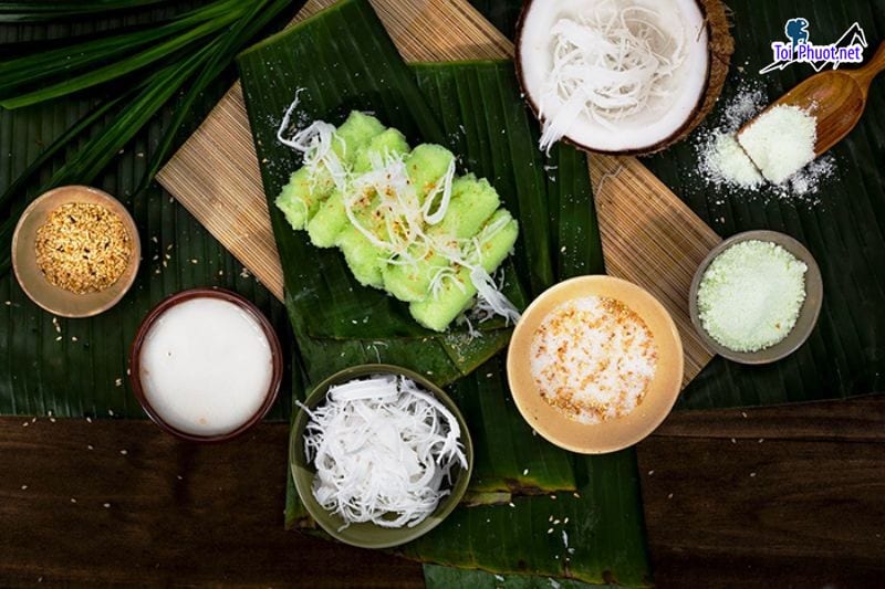 Bánh lá dứa miền Tây đặc sản Kiên Giang ngon nức tiếng gần xa