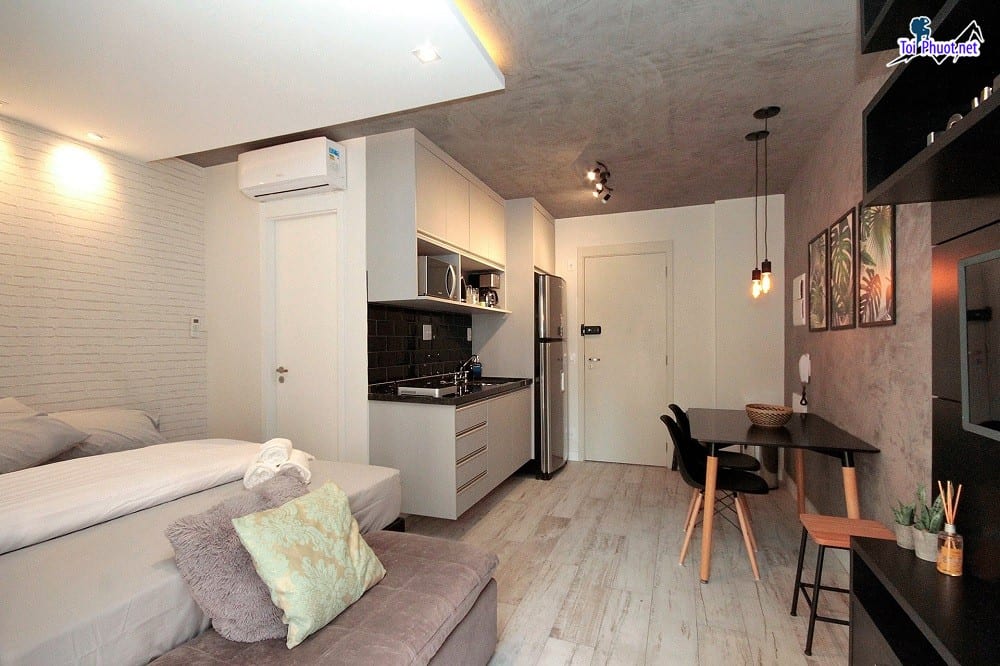 Căn hộ dịch vụ là gì và Dịch vụ lưu trú tại căn hộ studio hiện đại