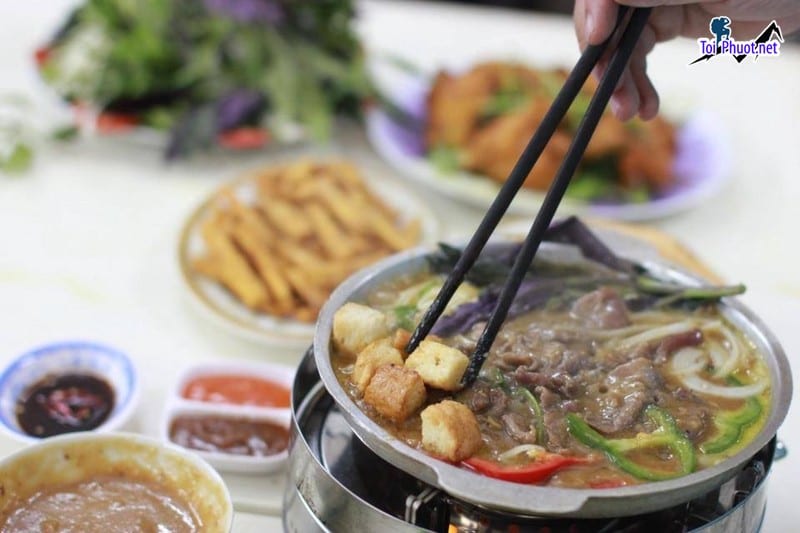 Chỉa sẻ cách Bò nhúng me Long An một món ăn độc đáo lạ miệng