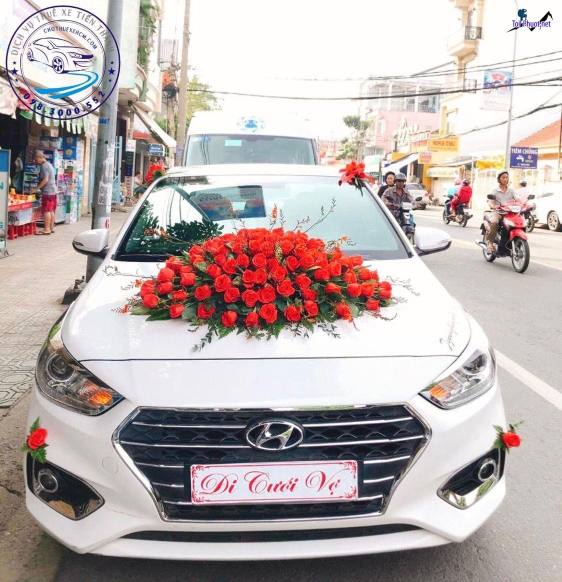 Cho thuê xe đám cưới hỏi Phan Rang - Tháp Chàm Ninh Thuận giá rẻ giao tận nơi