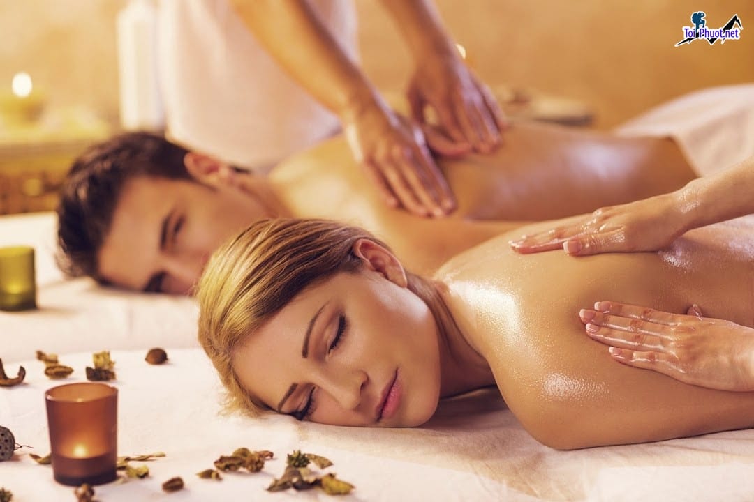 Dịch vụ liệu pháp bấm huyệt thư giãn giúp giảm căng thẳng lo âu đau và mệt mỏi