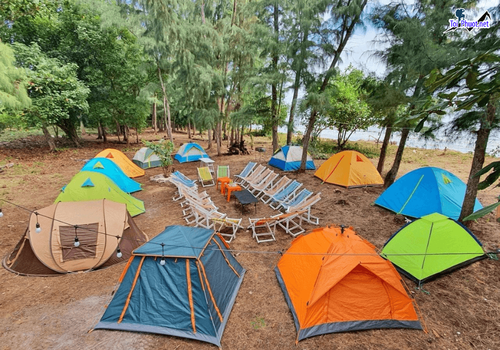 Dịch vụ thuê lều di động tại bãi biển Thuê lều cắm trại Nha Trang để trải nghiệm có gì thú vị