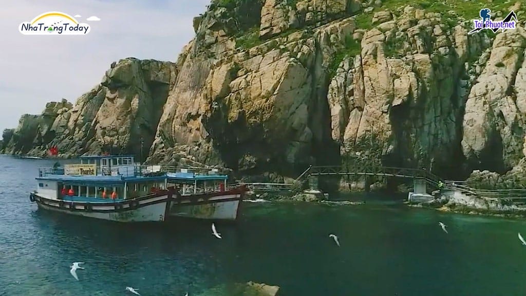 Dịch vụ tour khám phá Đảo Yến tại Khánh Hòa Quý khách sẽ được tham quan tổ yến và bãi tắm đôi cực đôc đáo