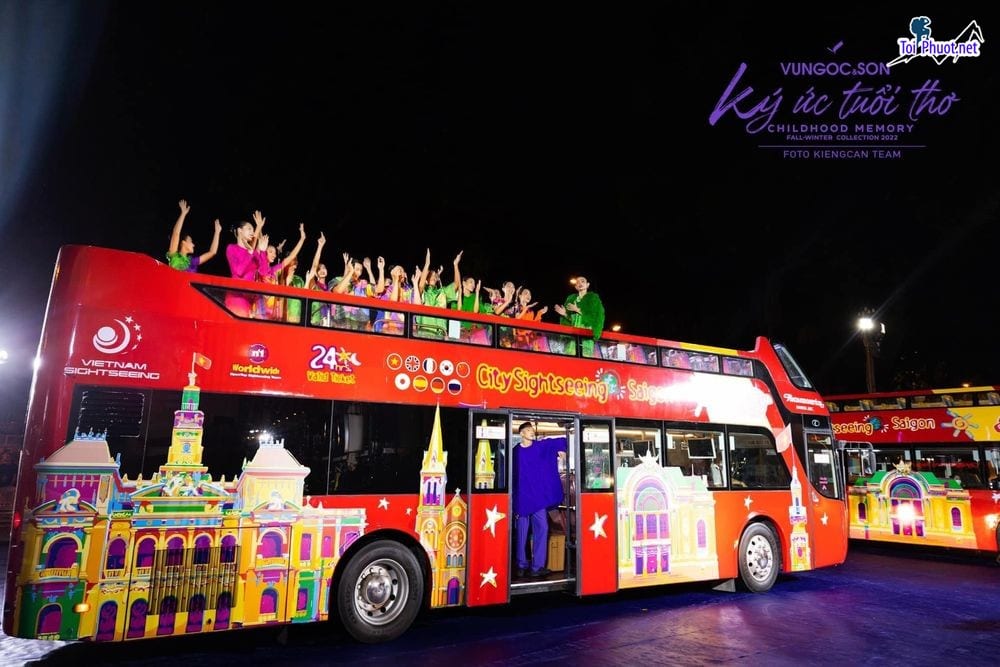 Dịch vụ xe bus tour ngắm cảnh Sài Gòn và kinh nghiệm đi xe bus 2 tầng
