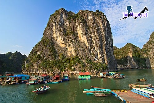 Làng chài Cửa Vạn Quảng Ninh điểm đến rất thú vị trong lịch trình du lịch vịnh Hạ Long