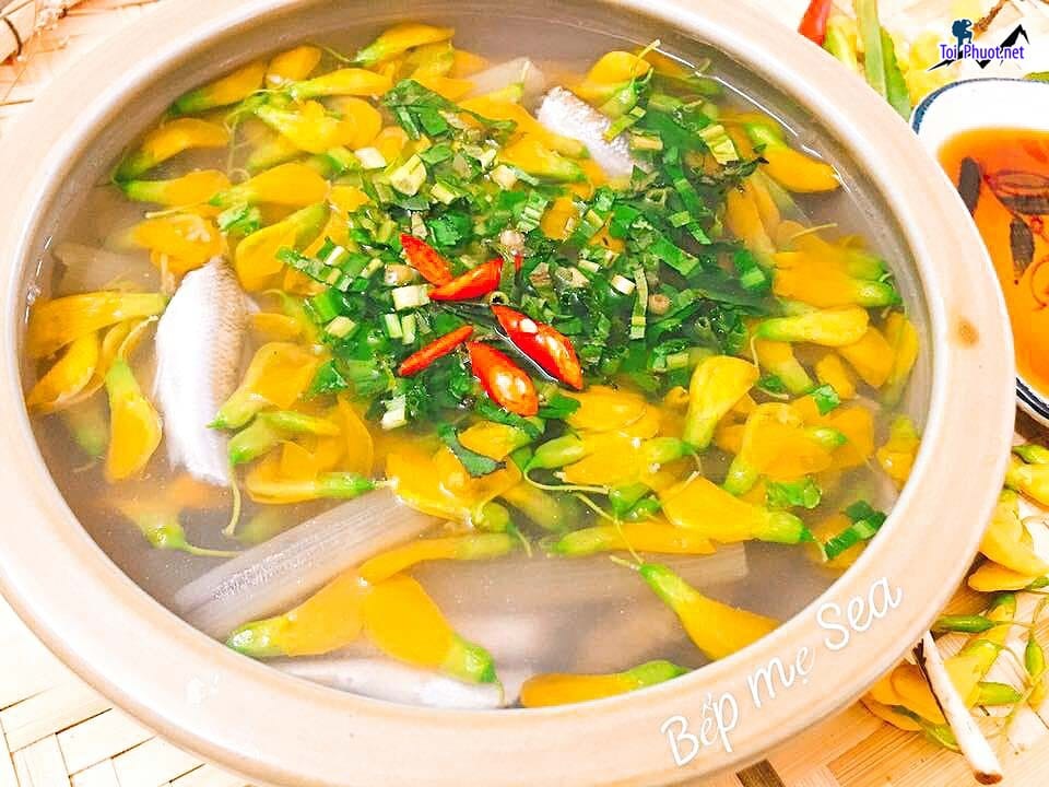 Món ngon Canh chua cá linh miền Tây thưởng thức hương vị ngọt và béo