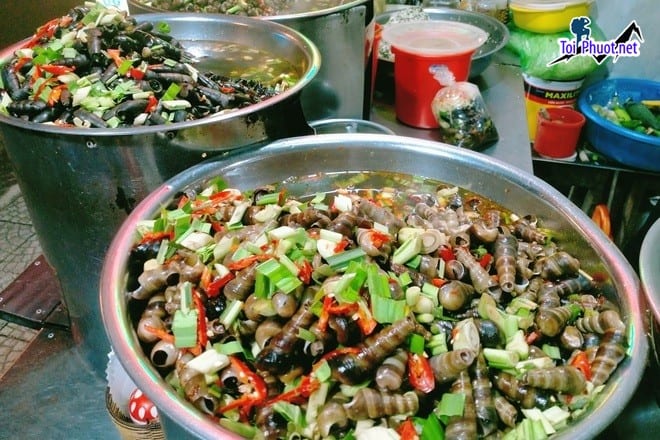 Ốc hút Đà Nẵng lôi cuốn biết bao thực khách thập phương bởi hương vị thơm ngon
