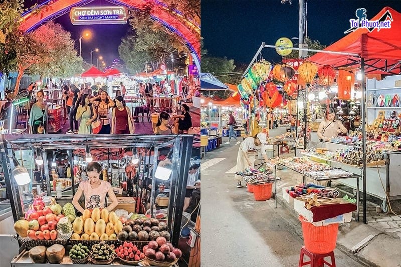Có gì đặc sắc ở chợ đêm Sơn Trà Tỉnh Đà nẵng và các Trung tâm thương mại ở đây