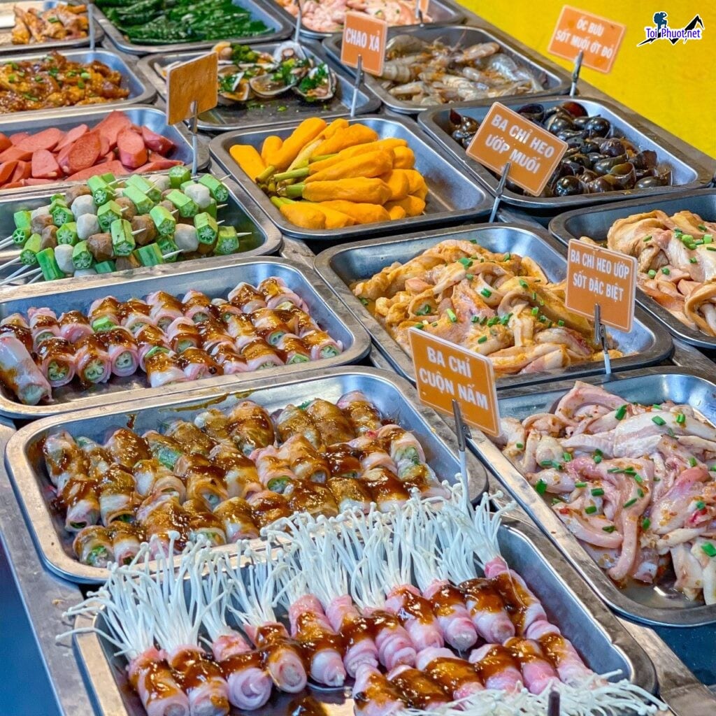 Top 10 Địa chỉ buffet ngon giá rẻ, hút khách nhất Điện Biên đặc sắc