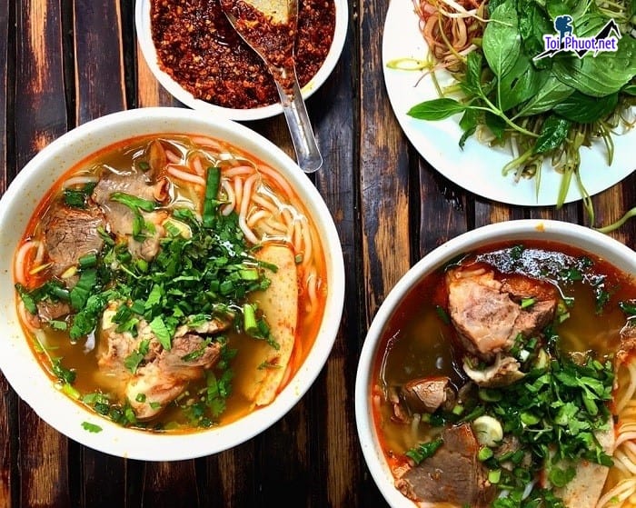 Top 10 Quán bún bò Huế ngon ở Lai Châu vị ngon đặc trưng