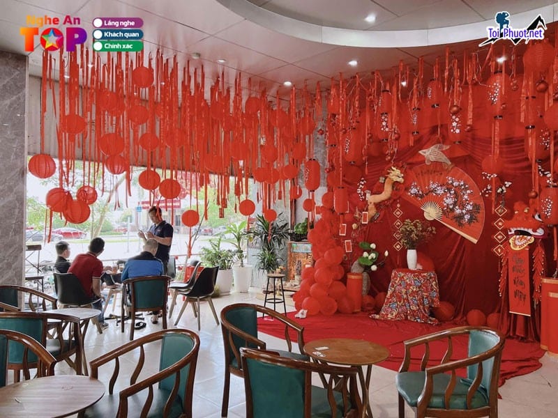 Top 10 Quán cafe đẹp nhất Nghệ An có không giang rộng rãi thoáng mát (3)