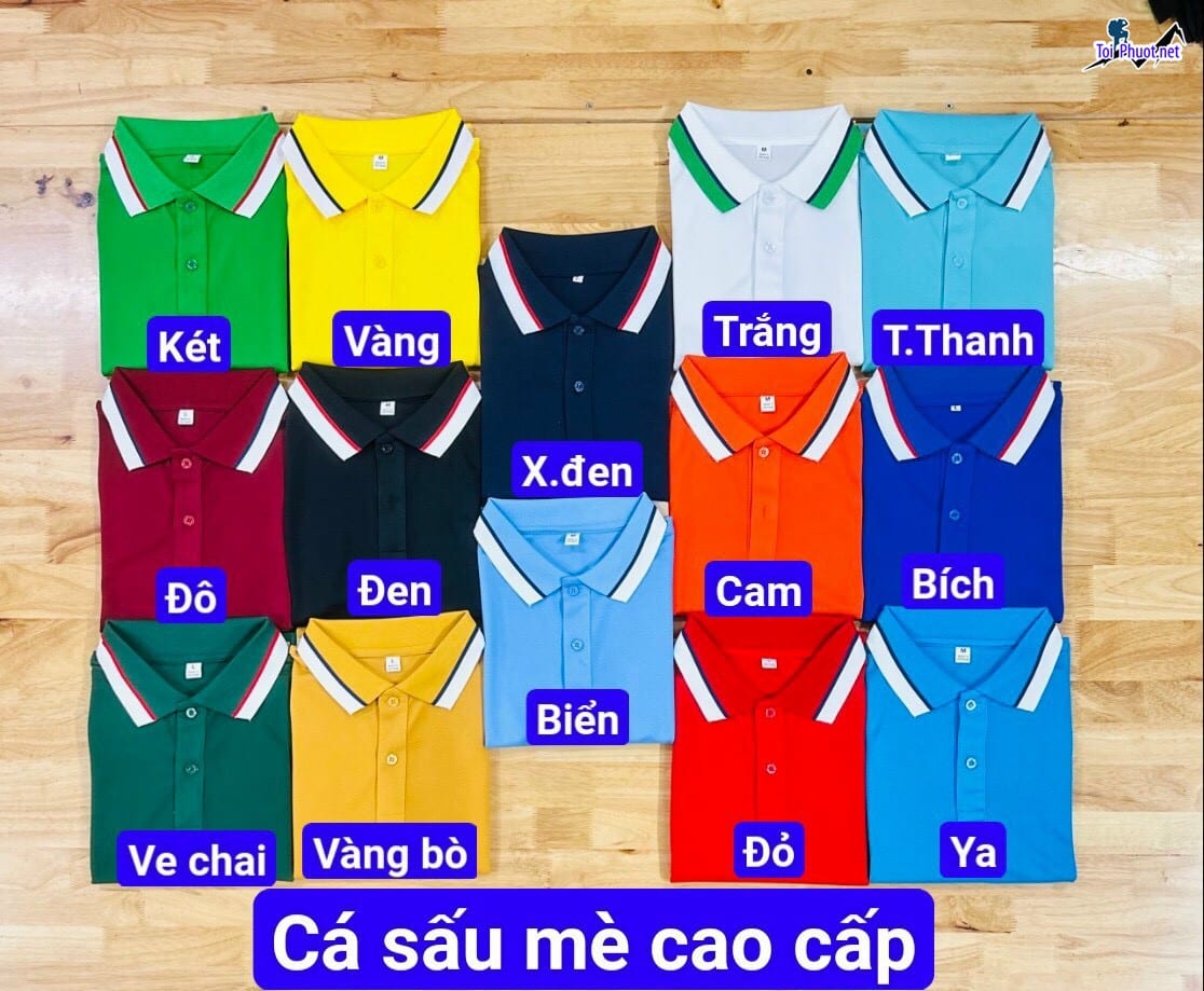 Cửa hàng bán áo thun Thái Lan Đồng Hới Quảng Bình nam nữ cá sấu, poly polo