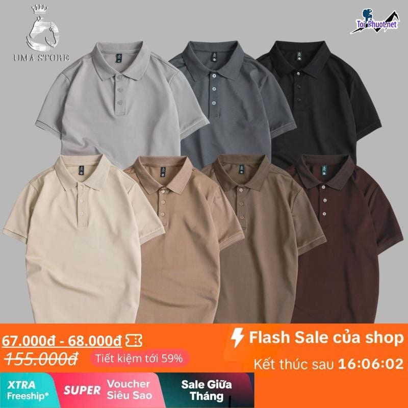 Cửa hàng bán áo thun thái lan Sài Gòn Hồ Chí Minh nam nữ cá sấu, poly polo (1)