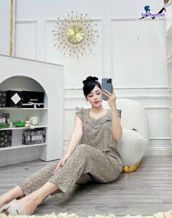 Đồ bộ thun cotton thái lan nam nữ Bà Rịa Vũng Tàu form rộng (3)