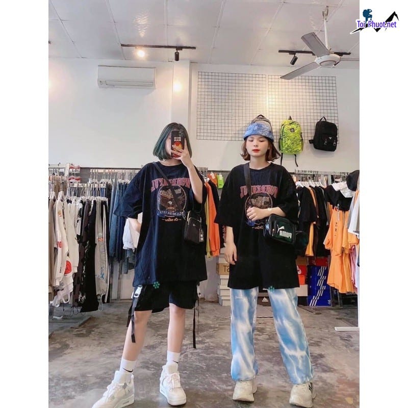Đồ bộ thun cotton thái lan nam nữ Buôn Ma Thuột Đắk Lắk form rộng (3)