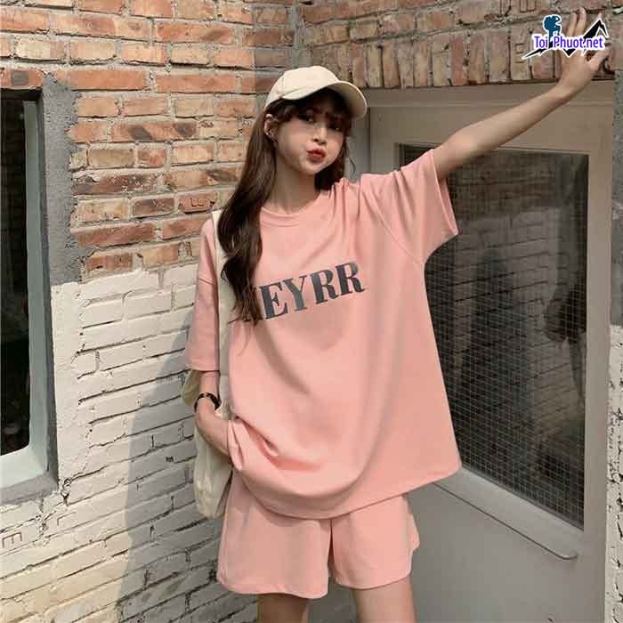 Đồ bộ thun cotton thái lan nam nữ Cần Thơ form rộng (2)