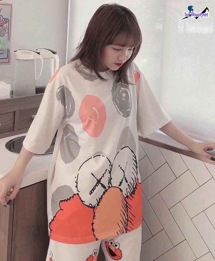 Đồ bộ thun cotton thái lan nam nữ Cần Thơ form rộng (3)