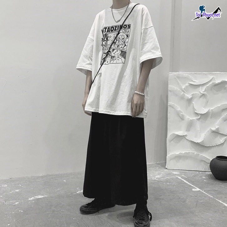 Đồ bộ thun cotton thái lan nam nữ Quy Nhơn Bình Định form rộng (3)