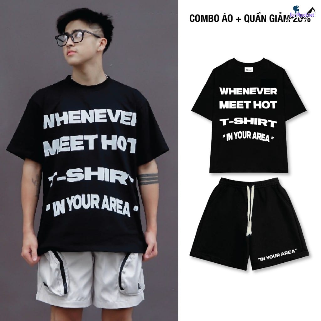 Đồ bộ thun cotton thái lan nam nữ Tân An Long An form rộng (2)