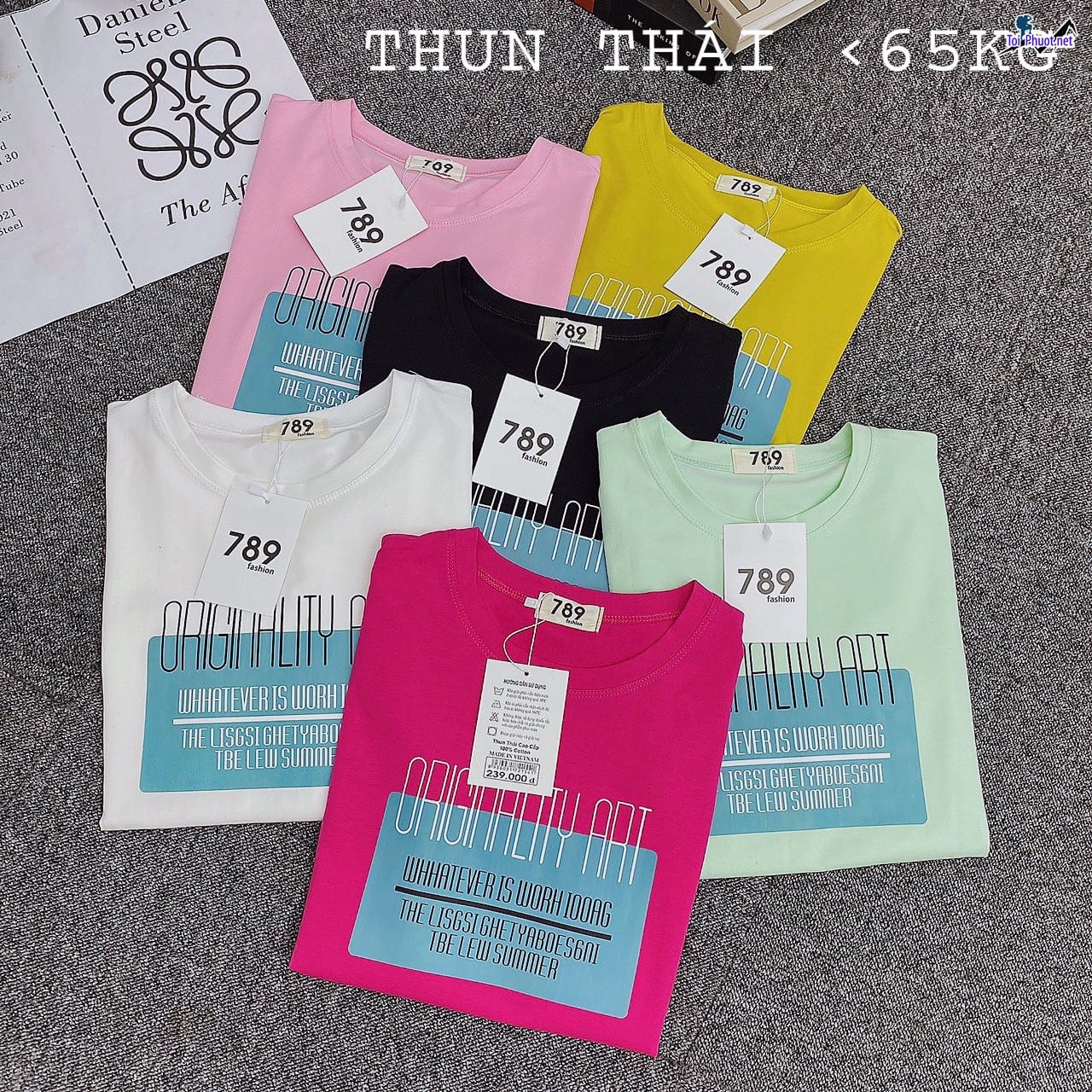 Kho lấy sỉ quần áo vải thun Thái Lan Việt Trì Phú Thọ lạnh giá rẻ chất lượng tốt nhất (1)
