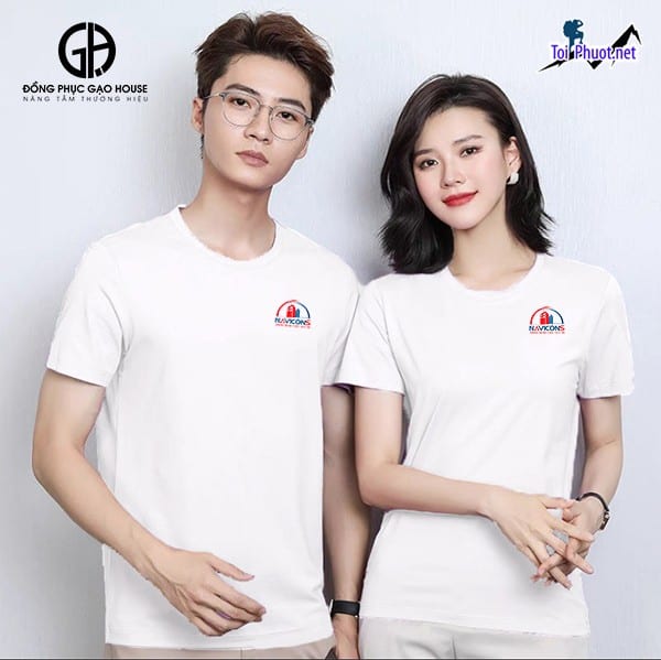 May in áo thun đồng phục cao cấp Tuyên Quang đa dạng loại vải mềm mịn (3)