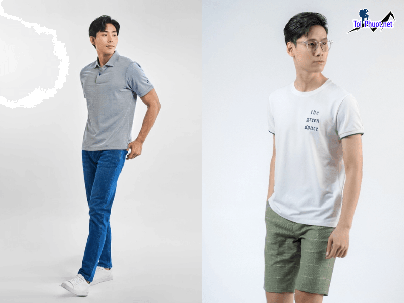 Shop áo thun nam nữ thái lan Bến Tre hàng đẹp chất cotton (2)