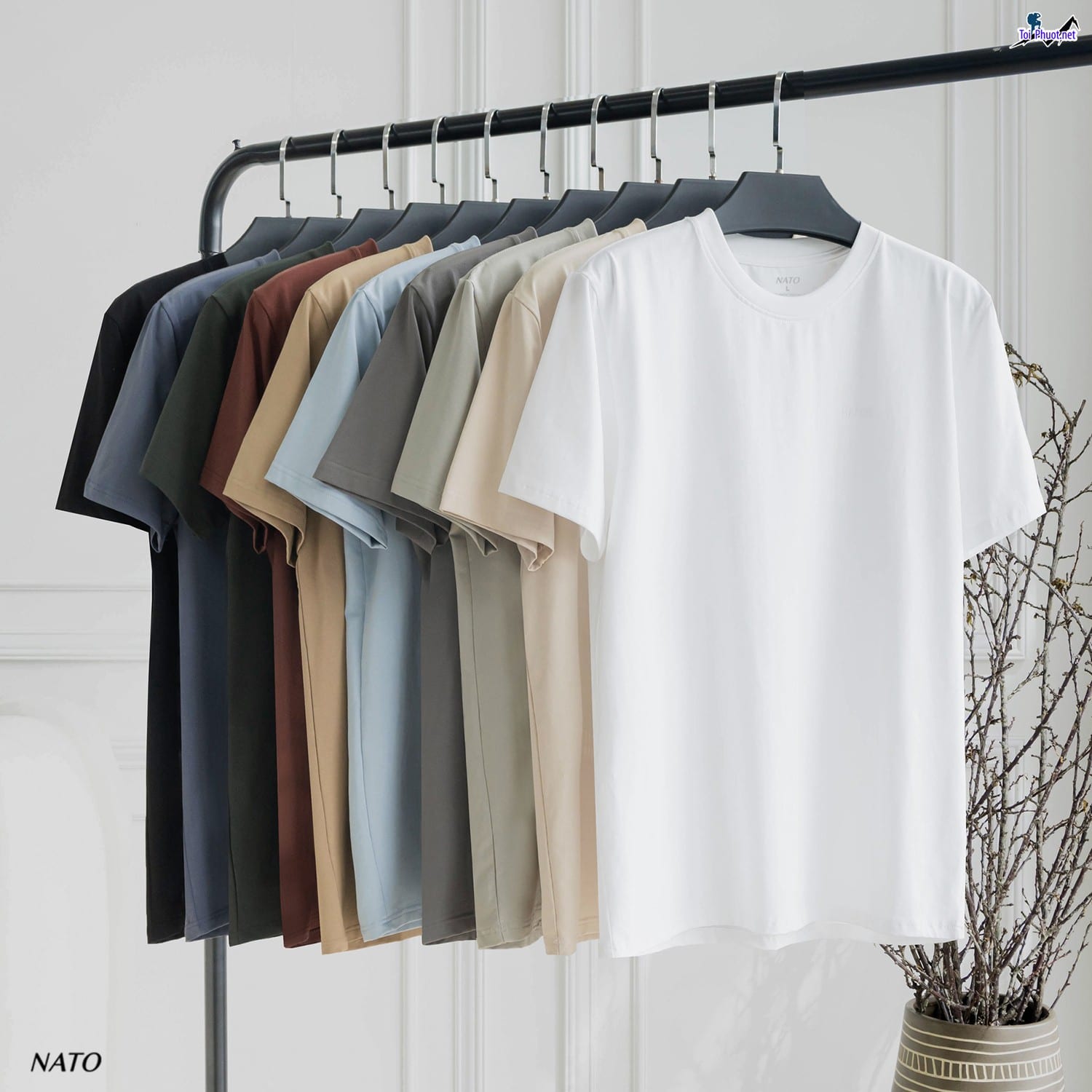 Shop áo thun nam nữ thái lan Đông Hà Quảng Trị hàng đẹp chất cotton (1)