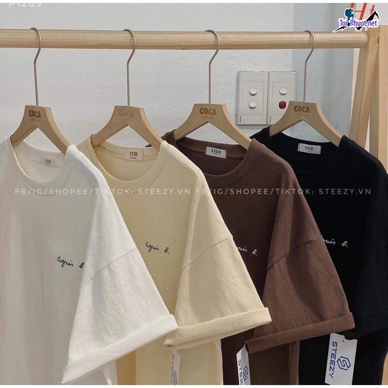 Shop áo thun nam nữ thái lan Hạ Long Quảng Ninh hàng đẹp chất cotton (3)