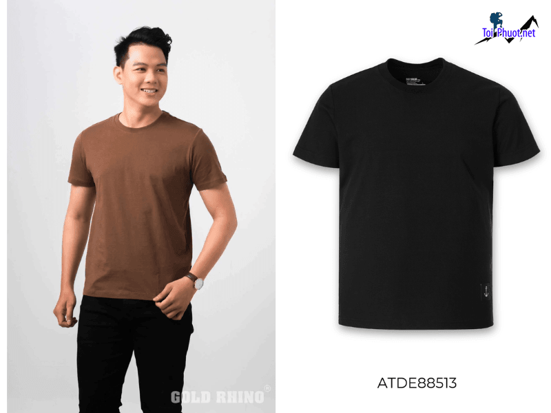 Shop áo thun nam nữ thái lan Hà Nội hàng đẹp chất cotton (3)