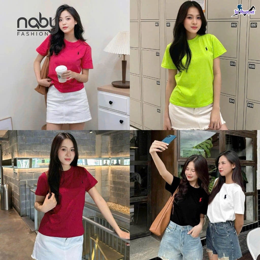 Shop áo thun nam nữ thái lan hàng Tuyên Quang đẹp chất cotton (3)