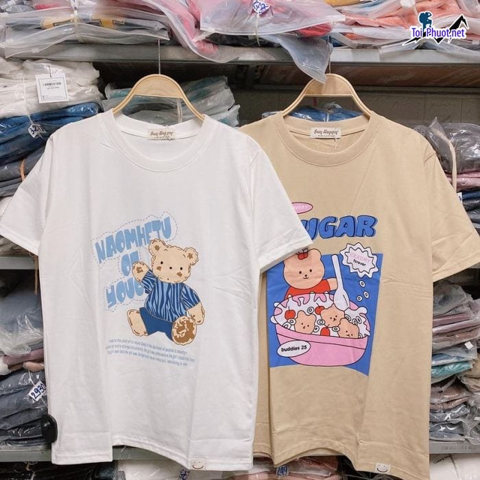 Shop áo thun nam nữ thái lan Phủ Lý Hà Nam hàng đẹp chất cotton (3)