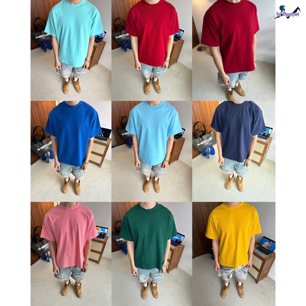 Shop áo thun nam nữ thái lan Vĩnh Long hàng đẹp chất cotton (4)