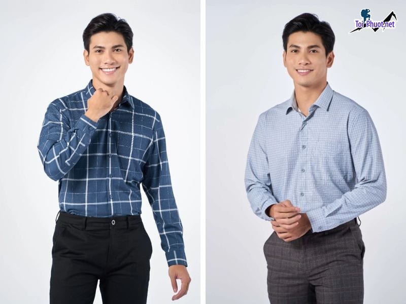 Top 7 Shop bán áo sơ mi nam đẹp nhất Sơn La phối đồ lịch lãm (1)
