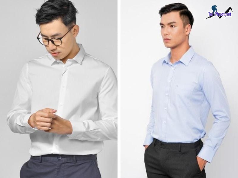 Top 7 Shop bán áo sơ mi nam đẹp nhất Sơn La phối đồ lịch lãm (2)