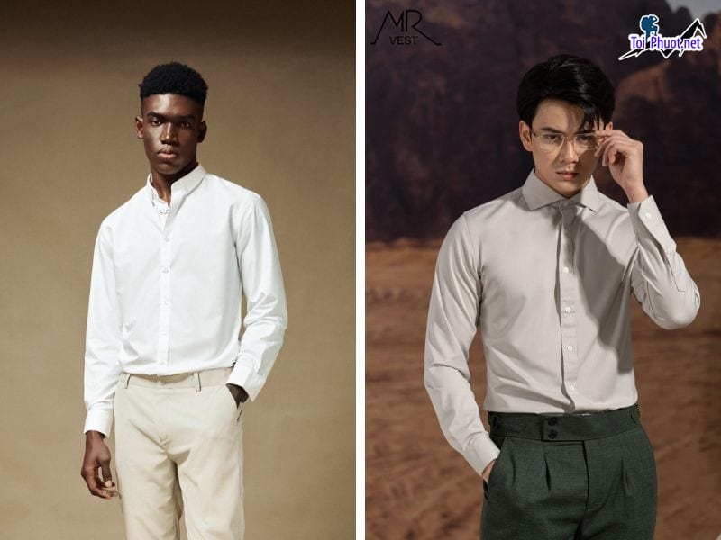 Top 7 Shop bán áo sơ mi nam đẹp nhất Sơn La phối đồ lịch lãm (3)