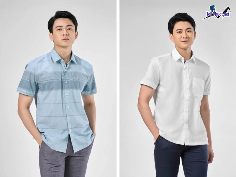 Top 7 Shop bán áo sơ mi nam đẹp nhất Sơn La phối đồ lịch lãm (4)