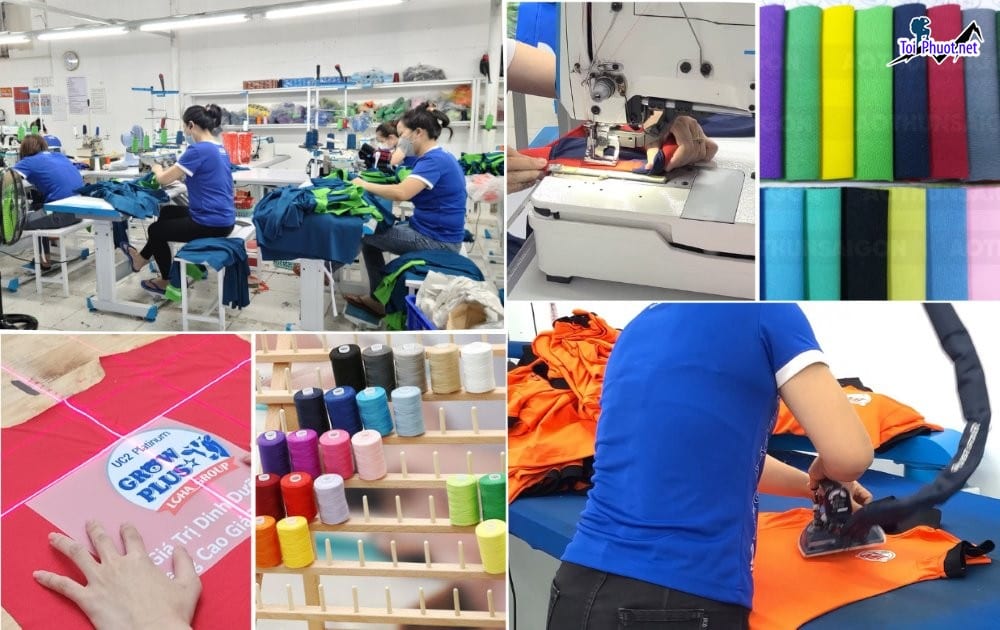 Xướng sản xuất áo thun Thái Lan giá sỉ Cần Thơ đủ kiểu đủ loại cực đẹp (2)