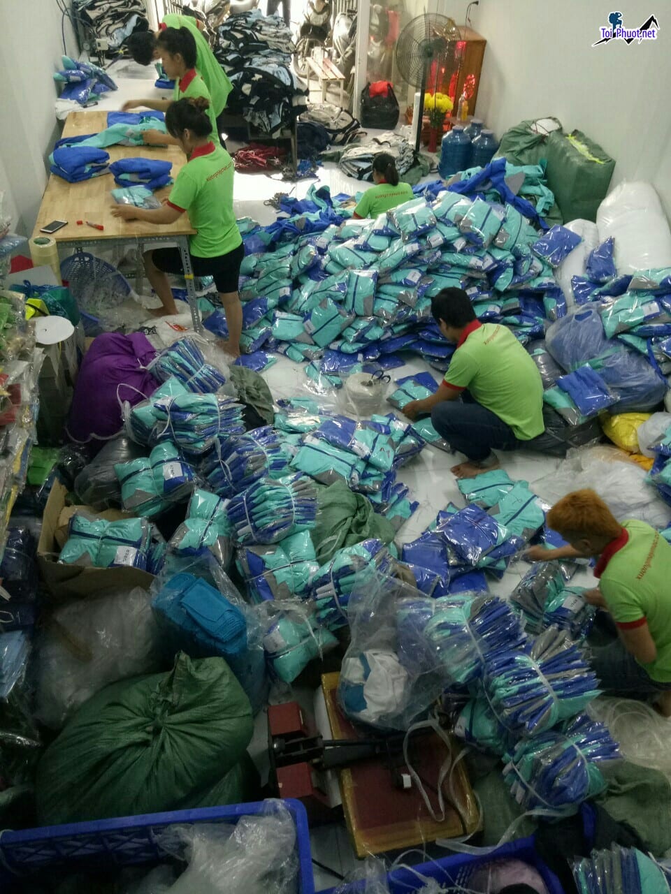Xưởng sỉ áo, vải thun thái lan nam nữ Phan Rang Tháp Chàm Ninh Thuận xách tay chính hãng (4)