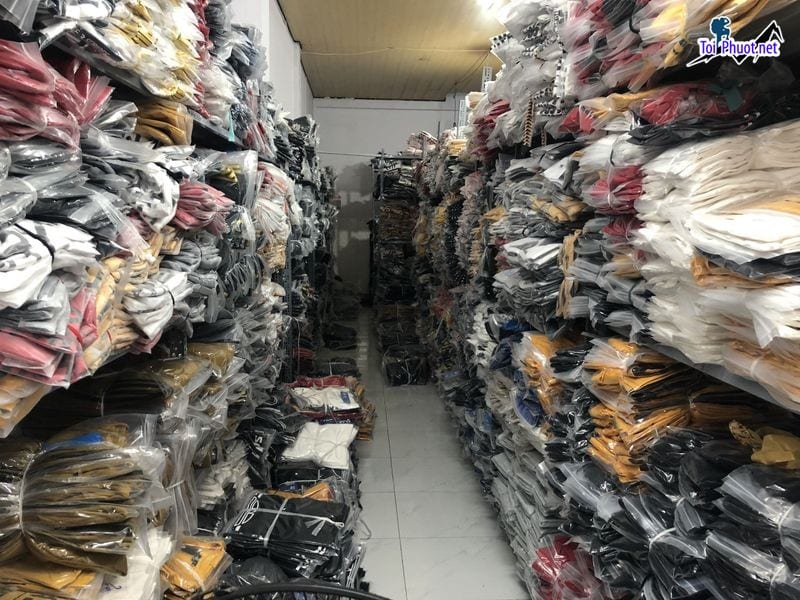Xưởng sỉ áo, vải thun thái lan nam nữ Thái Bình xách tay chính hãng (3)