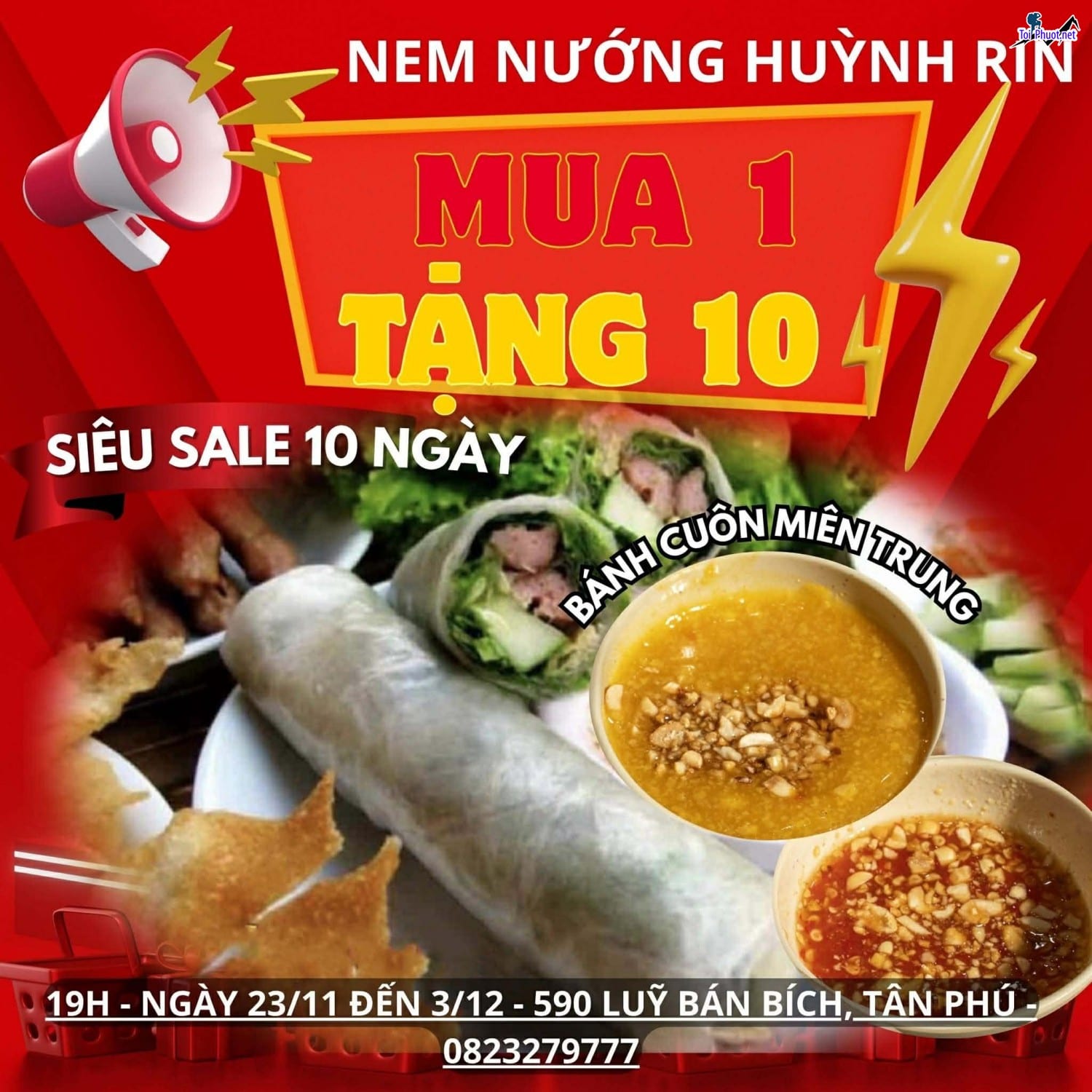 5 quán Nem Nướng Nha Trang Quận 10 ăn là ghiền Sài Gòn Hồ Chí Minh (2)